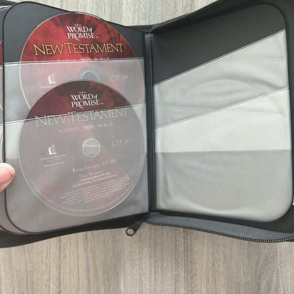 The Bible Audio Book Word of Promise New Testament NKJV • 20 CD Set No Bonus CD - Picture 8 of 8